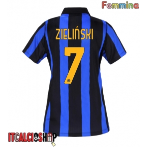 Inter Milan Piotr Zielinski #7 Prima Maglia Femmina 2026-27 Manica Corta